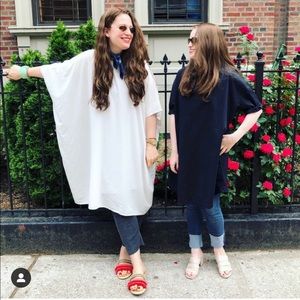 Mimu Maxi Square Dress in White